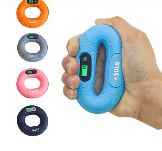Sayaçlı El Güçlendirme Halkası - Akıllı Egzersiz Aleti - 30 LB