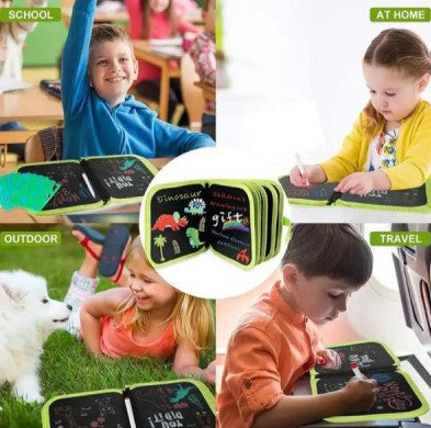Temizlenebilir Renkli Çizim Defteri