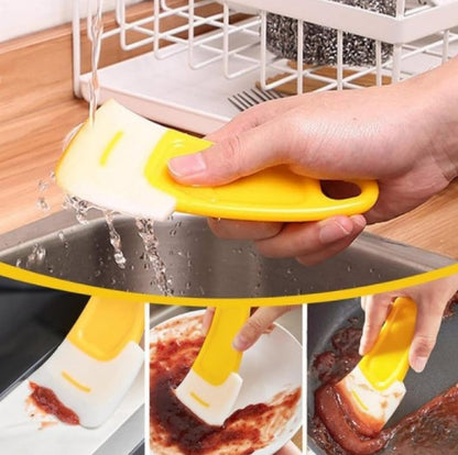 Silikon Uçlu Bulaşık Temizleme Kazıyıcı Spatula