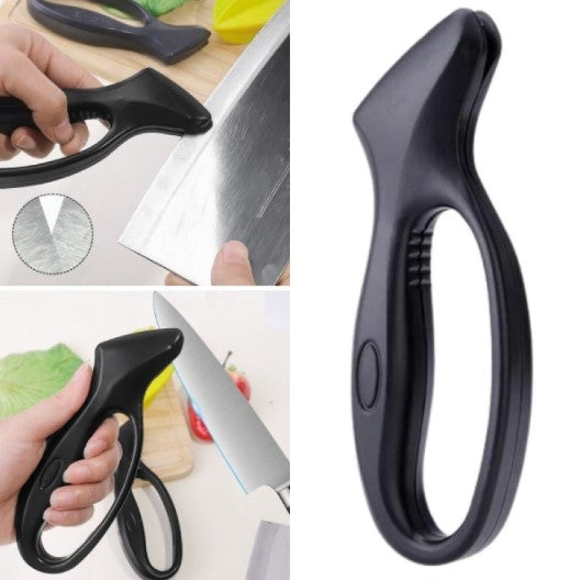 Ergonomik Paslanmaz Çelik Manuel Bıçak Bileme Aleti