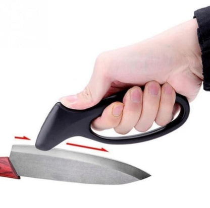 Ergonomik Paslanmaz Çelik Manuel Bıçak Bileme Aleti