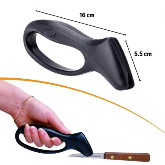 Ergonomik Paslanmaz Çelik Manuel Bıçak Bileme Aleti