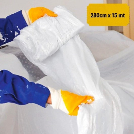 Boya Badana Eşya Koruma Yapışkanlı Örtü 280 cm x 15 metre