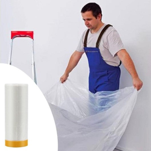 Boya Badana Eşya Koruma Yapışkanlı Örtü 280 cm x 15 metre
