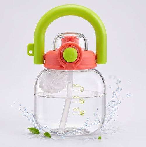 Sporcu Matarası - 600 ml - BPA İçermez - Sızdırmaz Kapaklı