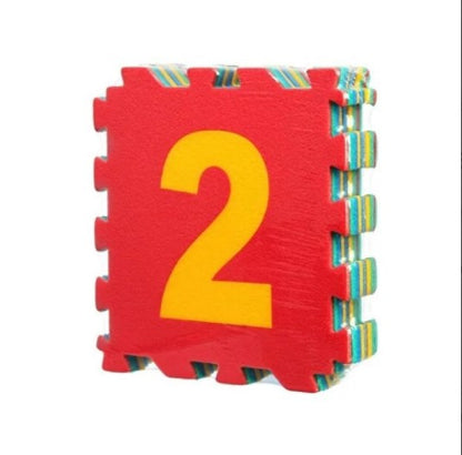 9 Parça Sayılar Puzzle Yer Matı
