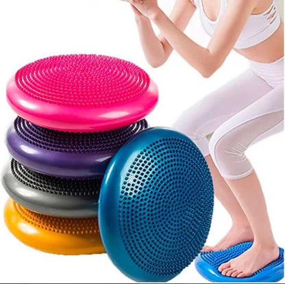Denge Diski - Dikenli Masaj Yüzeyli - Pilates ve Koordinasyon Minderi